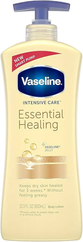Vaseline Lotion w/Pump -Essential Healing 600 Ml, 12/cs.